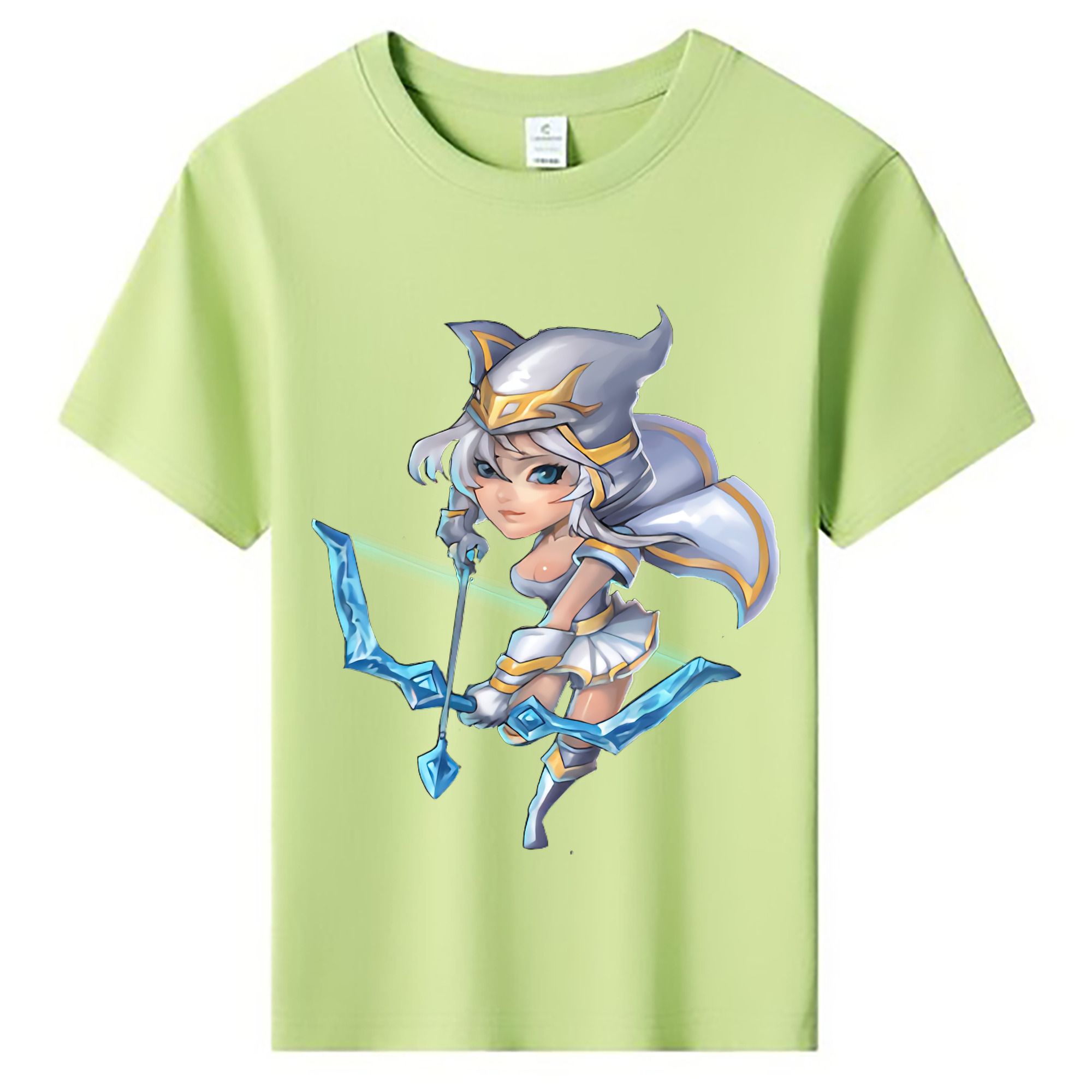 （画像用） リーグ・オブ・レジェンド League of Legends LOL 綿100％キッズTシャツ（フロントプリント）
